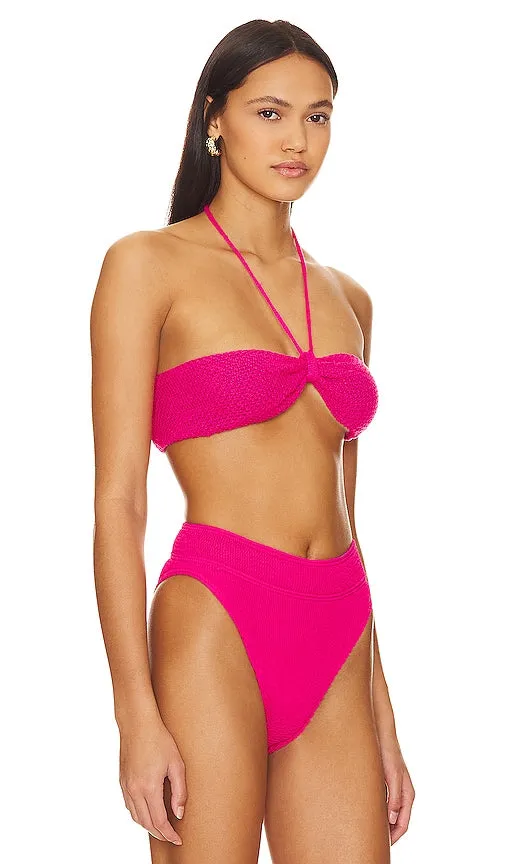Bananhot Aria Top in Fuchsia