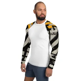 Black and Gold Men's Rash Guard