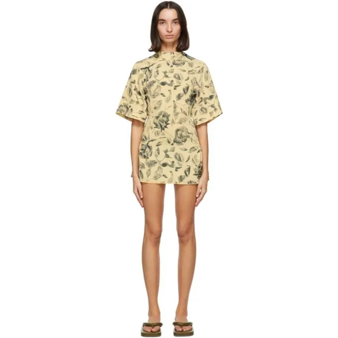 Charlotte Knowles Yellow Riken Dress