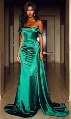 Funny Green Evening Dress