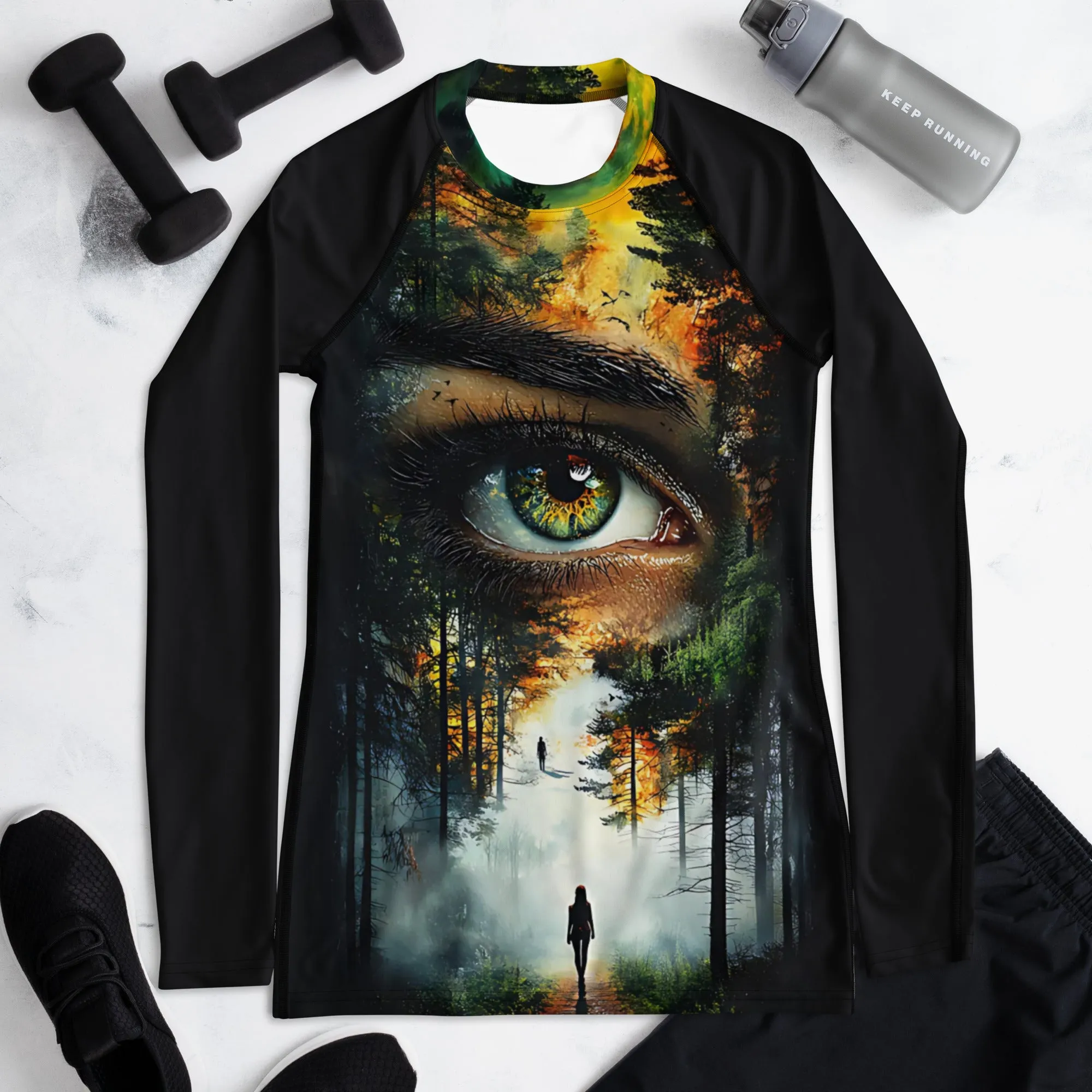 Inner Awakening Women's Rash Guard