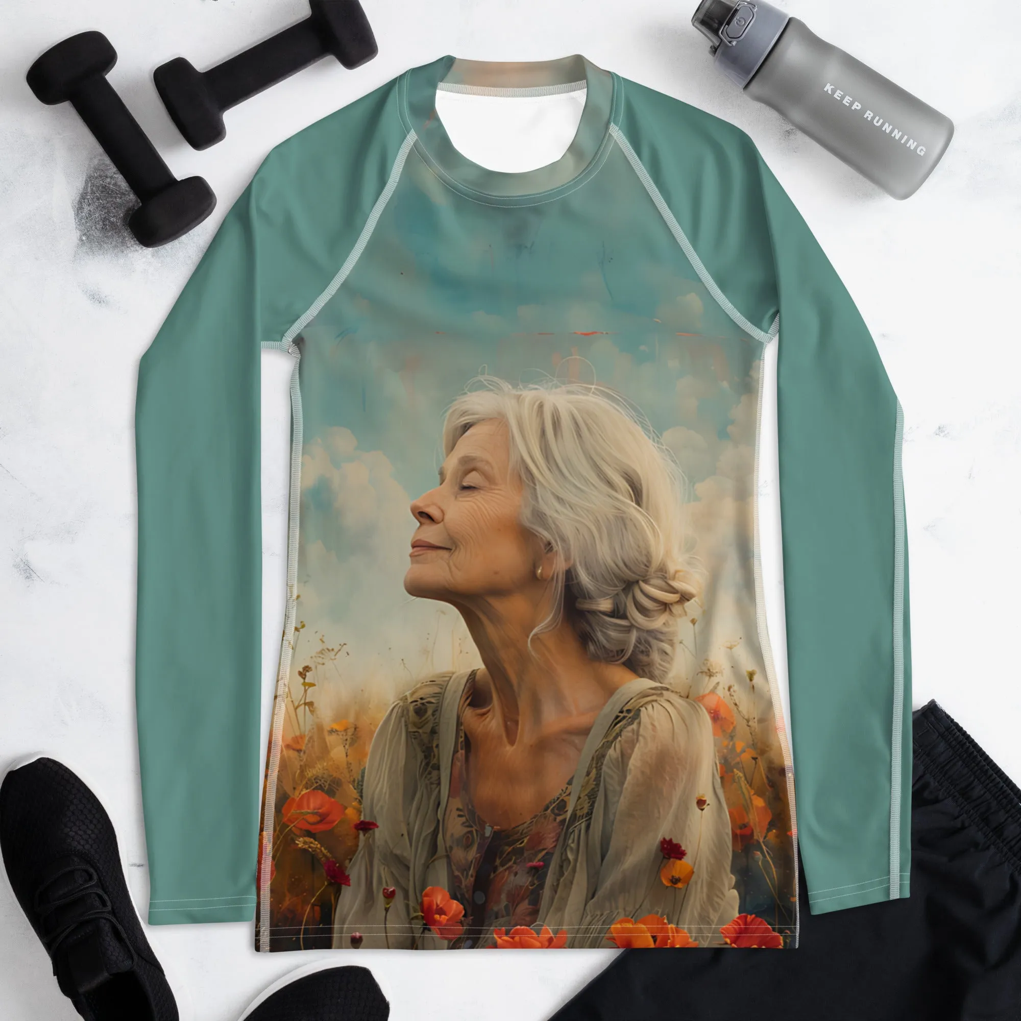 Inner Serenity Women's Rash Guard