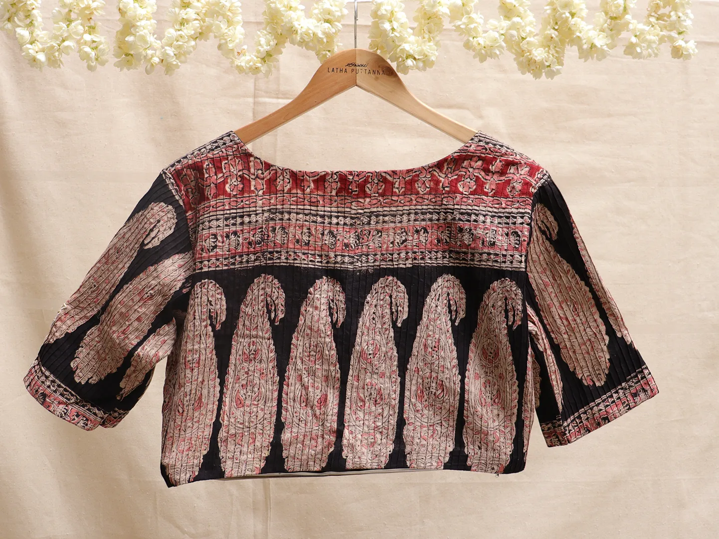 Kalamkari, Hand embroidery blouse