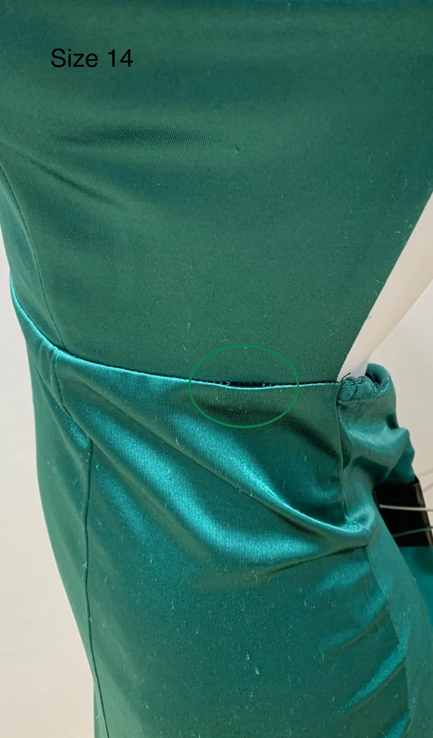 Kendall Split Formal Gown - Emerald Green [SAMPLE]