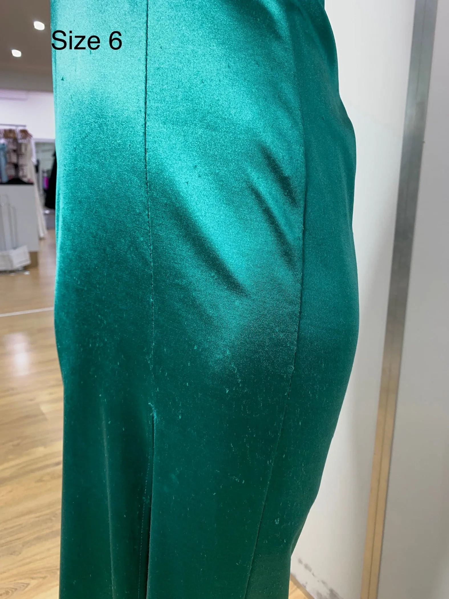 Kendall Split Formal Gown - Emerald Green [SAMPLE]