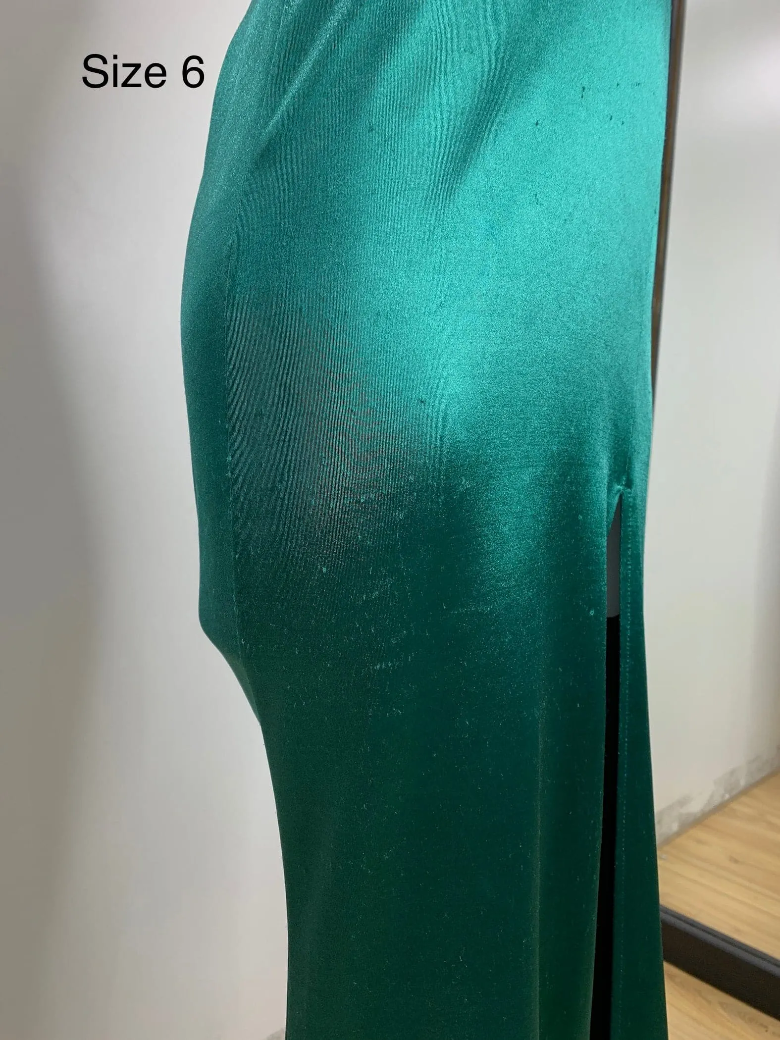 Kendall Split Formal Gown - Emerald Green [SAMPLE]