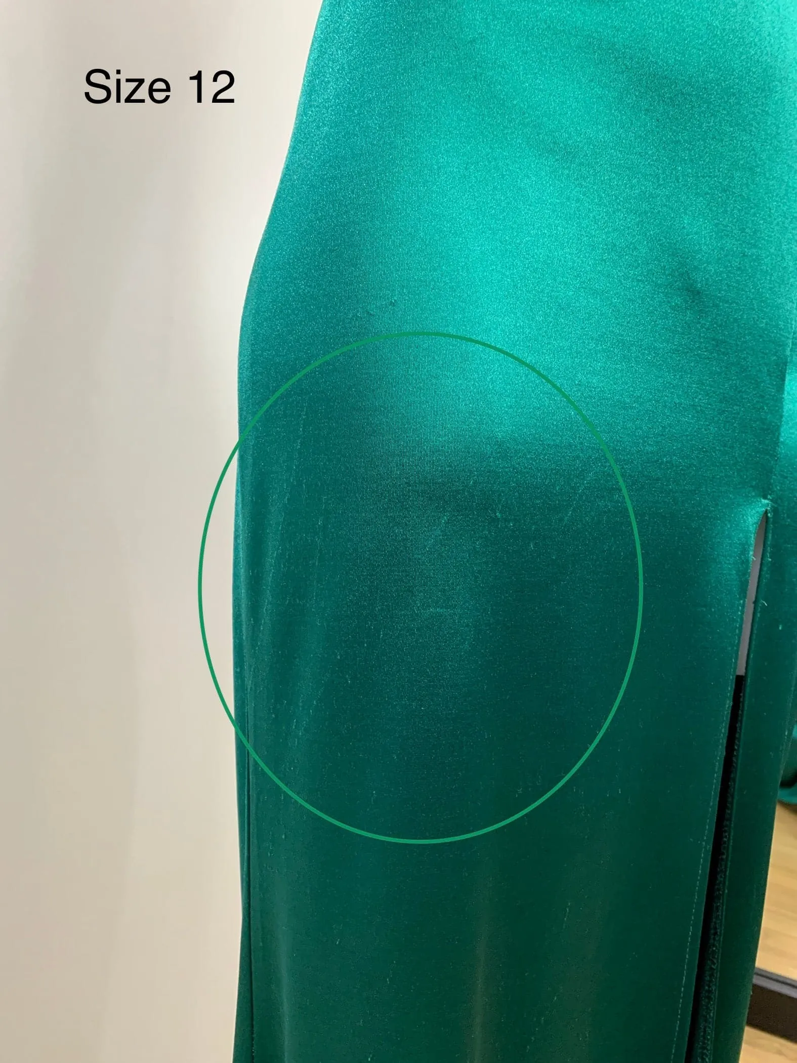 Kendall Split Formal Gown - Emerald Green [SAMPLE]