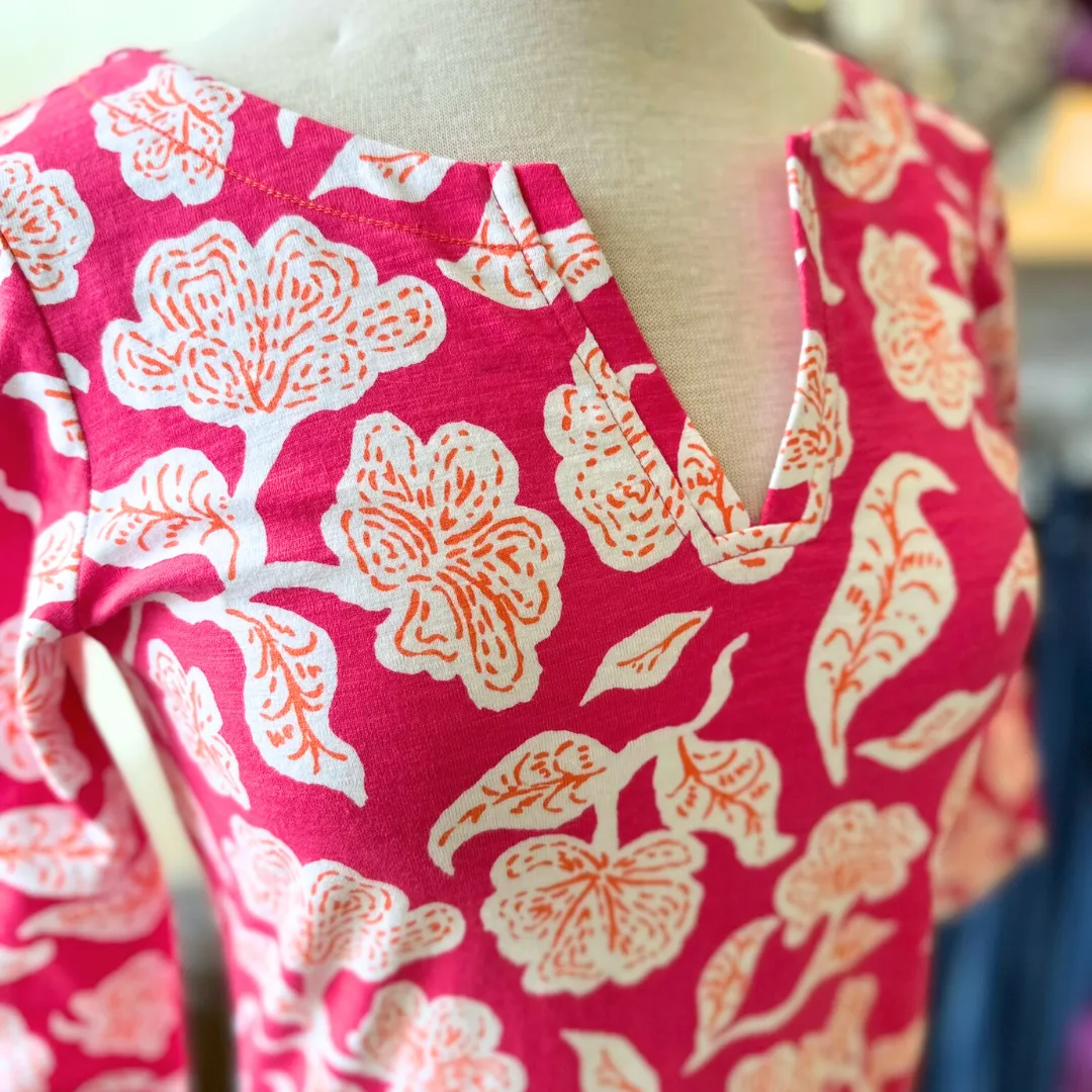 Lucy Dress - Batik Floral