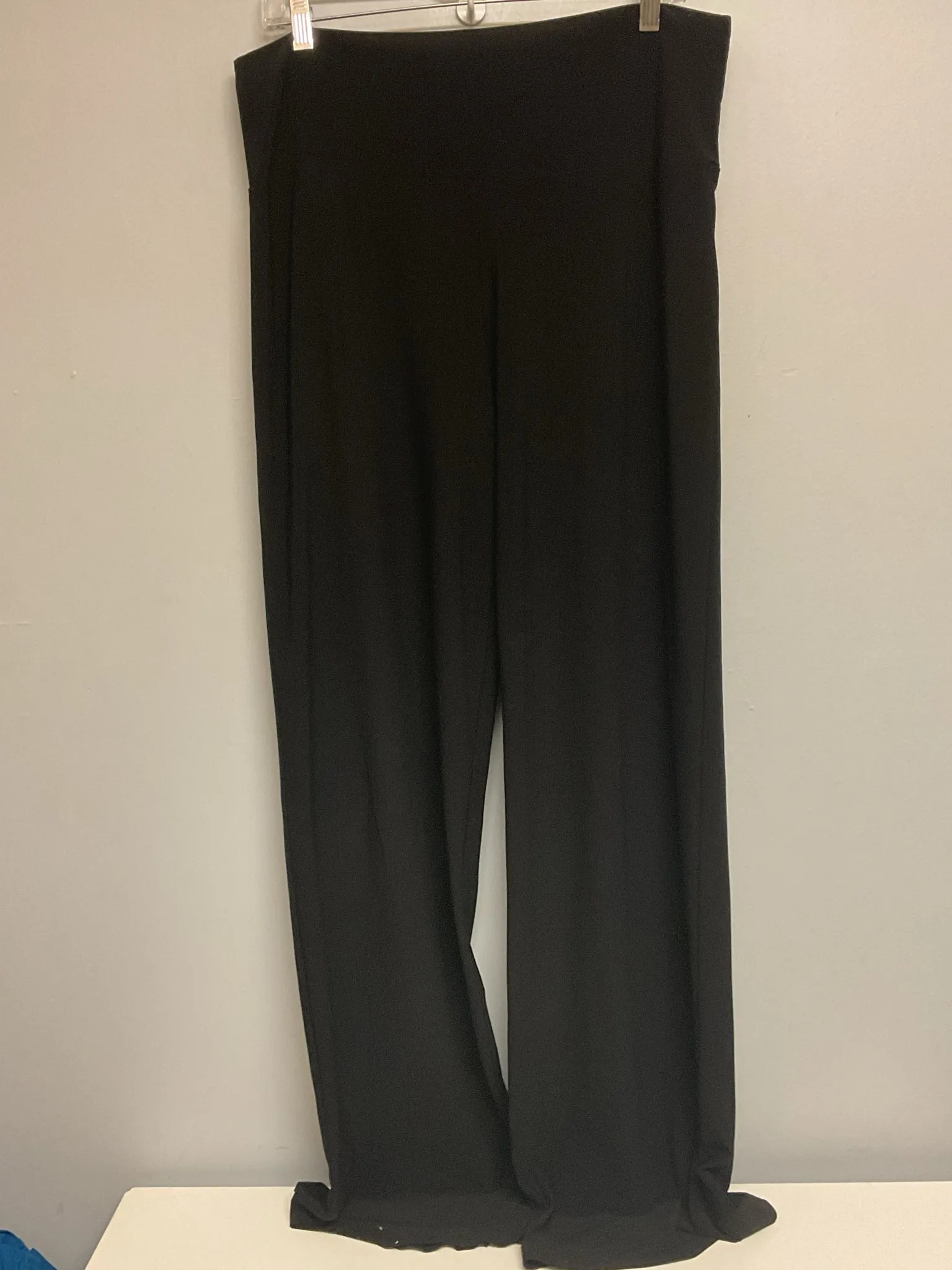 Pouch Size Large Black Maternity Pant