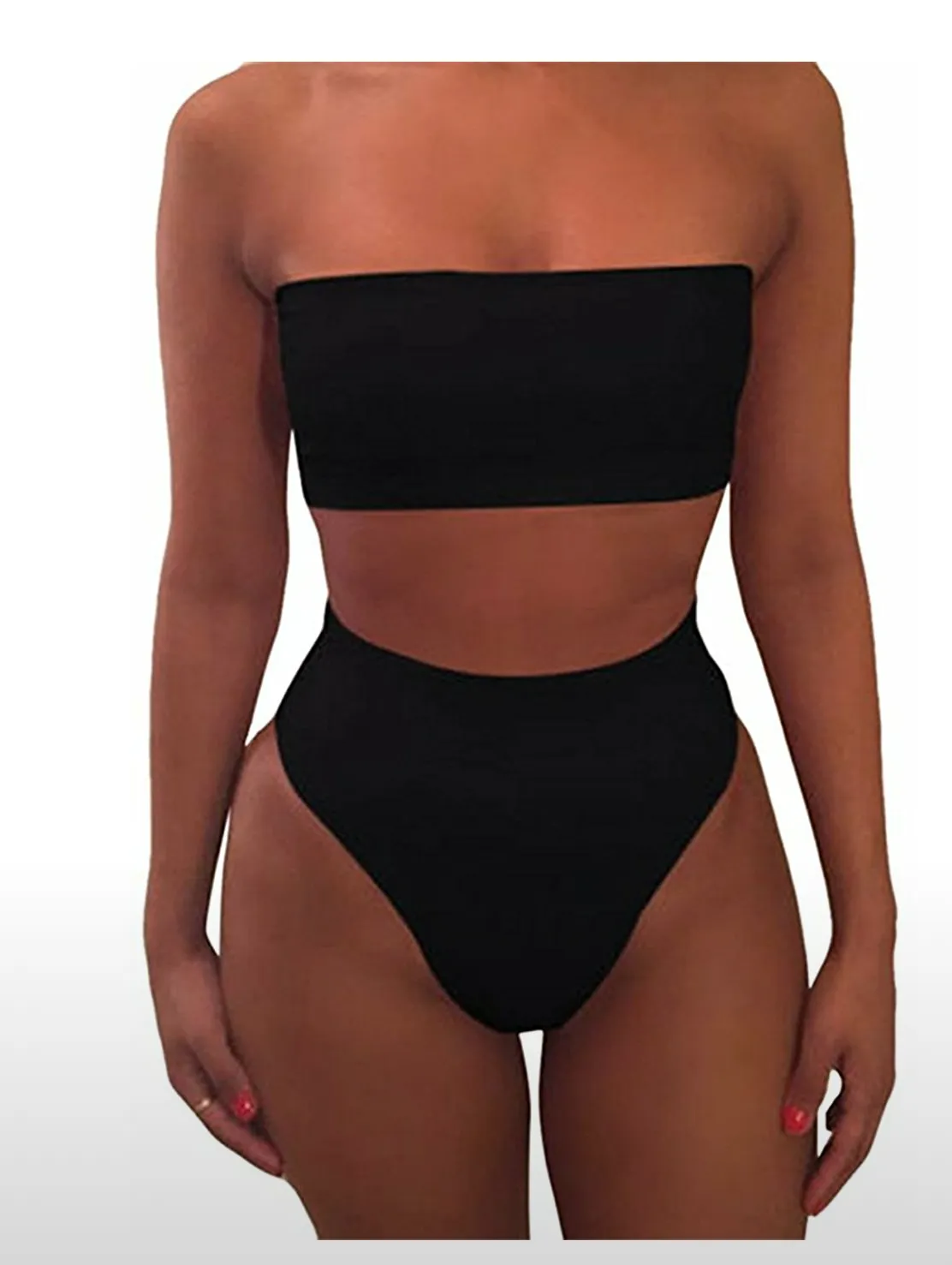 Two Piece Tube Bikini