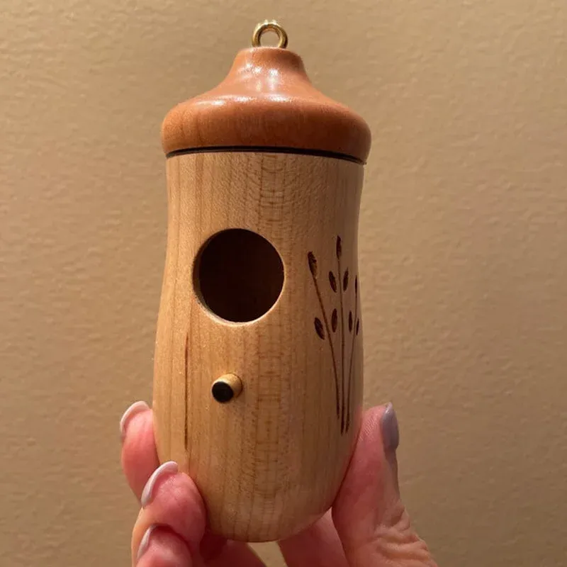 Wooden Hummingbird House - Gift for Natural Lovers